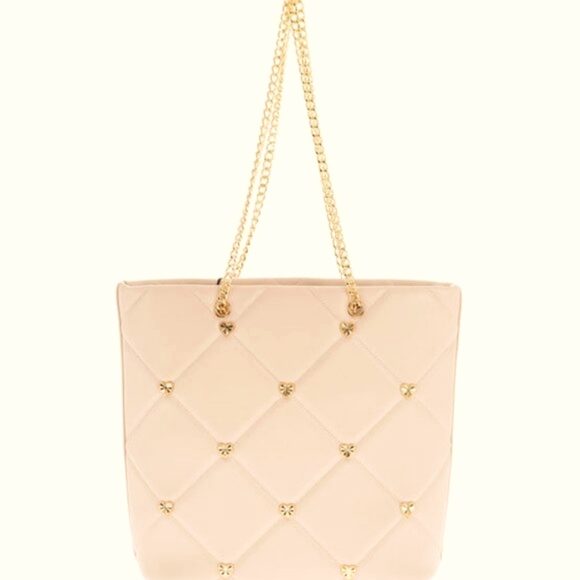SALE! ✅ Love Moschino Embellished Quilted Heart Tote Shoulder Bag ✨ NWT - Picture 5 of 16